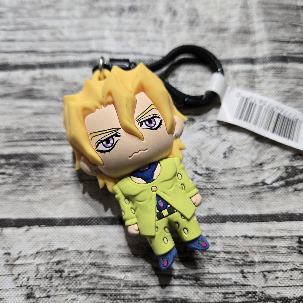 3" Fuego Jojo's Bizzare Adventure Figural Blind Bag Vinyl Keychain Figure NWT